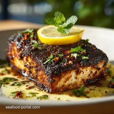 Blackened Mahi Mahi with Lemon Butter in 18 Minutes Recipe Card