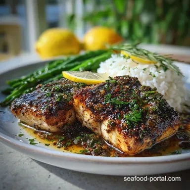 Blackened Mahi Mahi with Lemon Butter in 18 Minutes