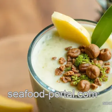 Blend Pineapple Sea Moss Smoothie Delight