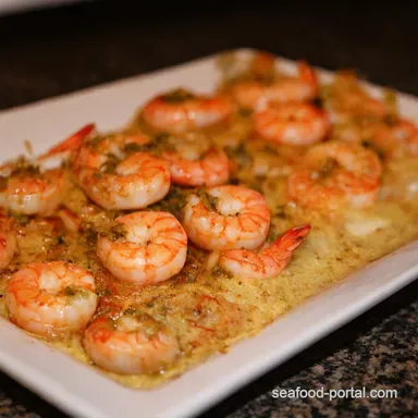 Brooklyn Shrimp Oreganata Sip and My Easy Baked Recipe Recipe Card
