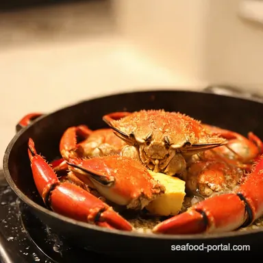 Make Delicious Butter Garlic Crab Easy Seafood Feast at Home Recipe Card