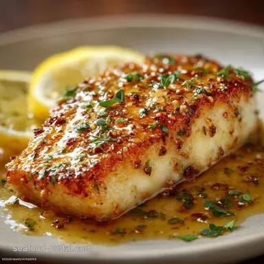 Fish Fillet in 20 Minutes: Pan-Seared Recipe Card