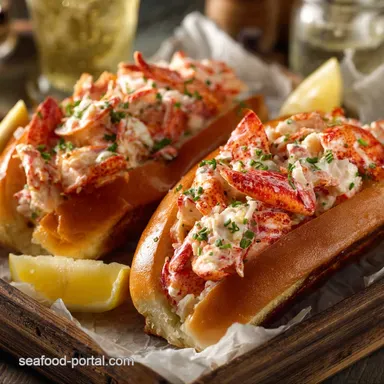 Warm and Buttery Lobster Rolls: Classic Maine-Style Recipe Recipe Card
