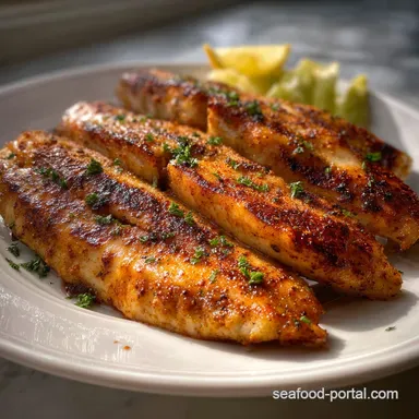 Cajun Broiled Catfish: Lightning-Fast Crispy Fillets