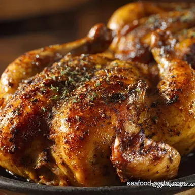 Cajun Cornish Hens UltraCrispy Skin Spicy Soul Dry Brine