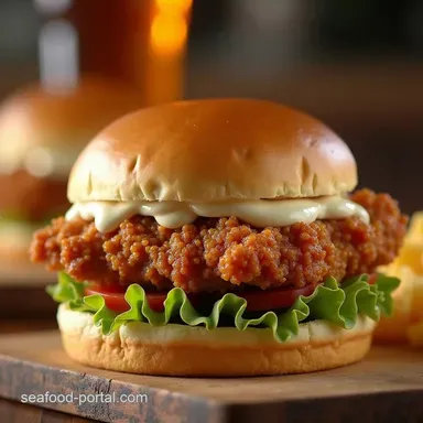 The Best Homemade Popeyes Chicken Sandwich Recipe Recipe Card