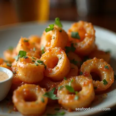 Bayou Zest Sauteed Cajun Calamari Recipe Under 30 Mins Recipe Card