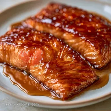 Candied Smoked Salmon for 6 Servings Recipe Card