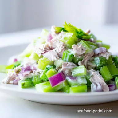 Recipe with Canned Tuna Salad in 10 Min