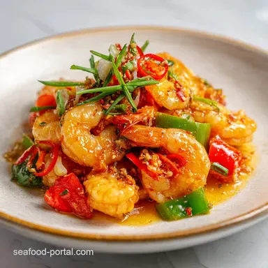 Shrimp with Lobster Sauce in 25 Minutes