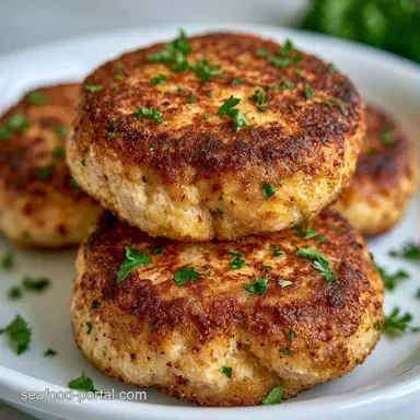 Crispy Cast Iron Skillet Tuna Cakes Recipe Card