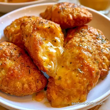 Cheesy Shark Hand Pies in 55 Minutes Recipe Card