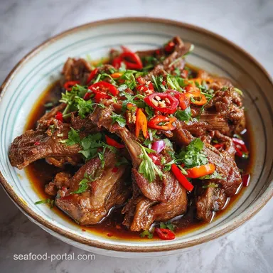 Chinese Duck Necks Recipe: Spicy Numbing Braise