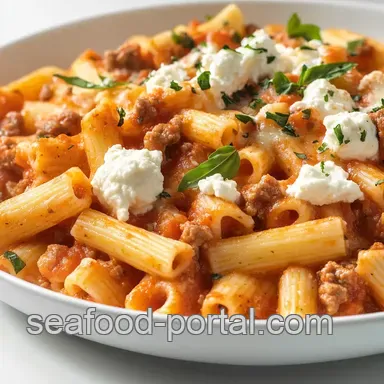 Baked Ziti with Ricotta: My Family's All-Time Favorite! Recipe Card
