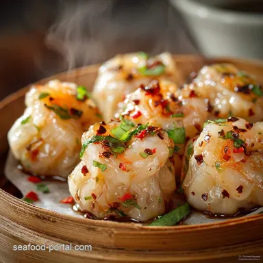 Classic Shrimp Shumai Achieve Authentic Dim Sum Texture at Home Recipe Card