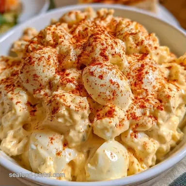 Boiled Eggs Creamy Delightful Salad for 8