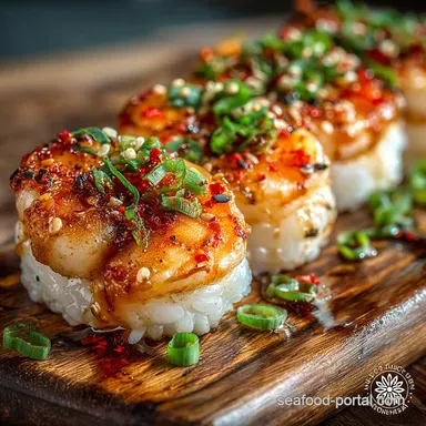 How to Make Flawless Shrimp Sushi Ebi Nigiri at Home Recipe Card