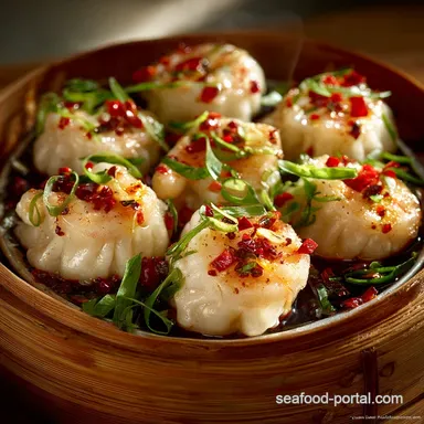 Classic Steamed Shrimp Dumplings The Secret to that Perfect Snap Bite Recipe Card
