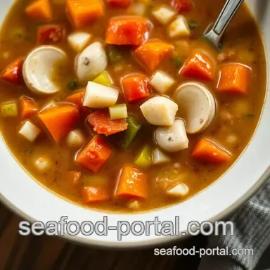 Classic Manhattan Clam Chowder Recipes: My Hearty Harbor Delight Recipe Card