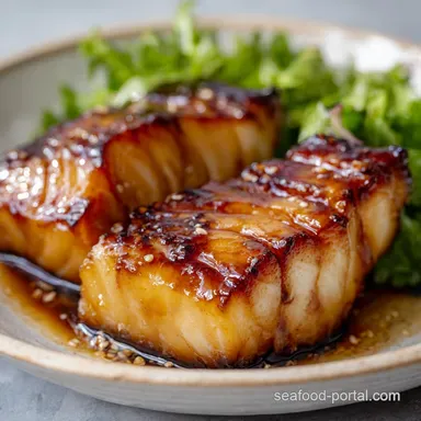 Miso Black Cod: Iconic Nobu-Style Recipe for Caramelized Glaze Recipe Card