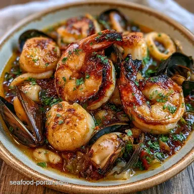 Classic Mixed Seafood Grill for 4 Recipe Card