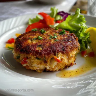 Old Bay Crab Cake Recipe: Baltimore Style Jumbo Lump Perfection Recipe Card