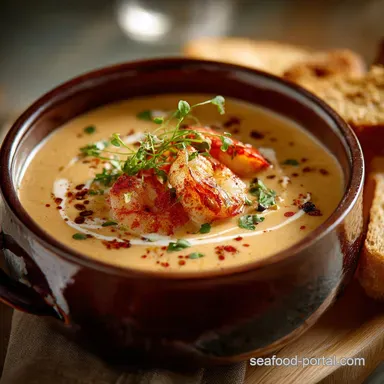 Seafood Bisque Recipe: Proper Restaurant-Quality Creamy Soup Recipe Card