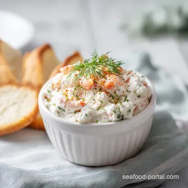 Shrimp Dip Recipe: The Classic Seaside Chilled Appetizer Recipe Card