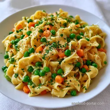 Classic Tuna Noodle Bake: Creamy Recipe Card