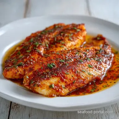 Clean Eating Tilapia Recipe in 22 Min Recipe Card