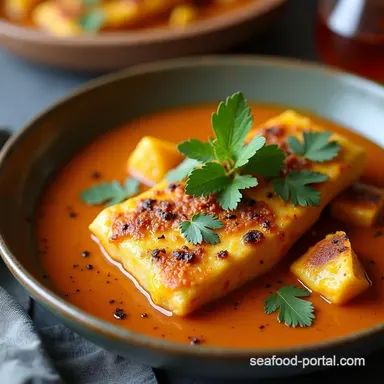 Coastal Coconut Dream Authentic Indian Fish Curry With Goa Vibes Recipe Card