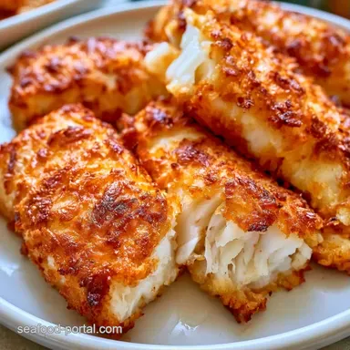 Crispy Coconut Crusted Air Fryer Cod Recipe Card