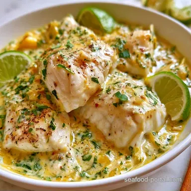 Coconut Lime Fish in 25 Minutes Recipe Card