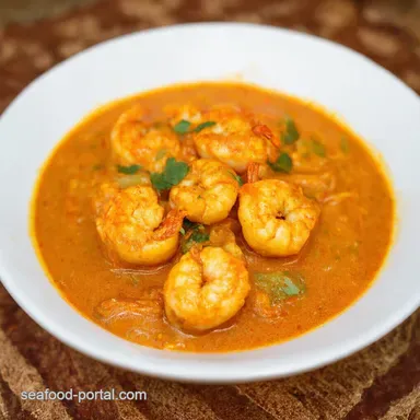 Coconut Shrimp Curry Recipe A Taste of Paradise Recipe Card