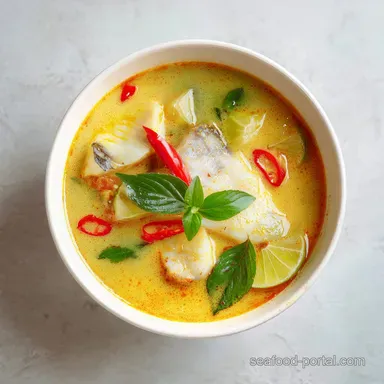 A Comforting Thai Fish Soup Recipe for 4 Servings