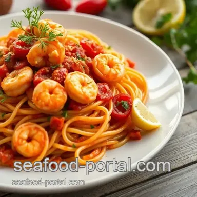 Easy & Juicy Spicy Tomato Linguine with Prawns Delight: My Go-To Recipe Recipe Card