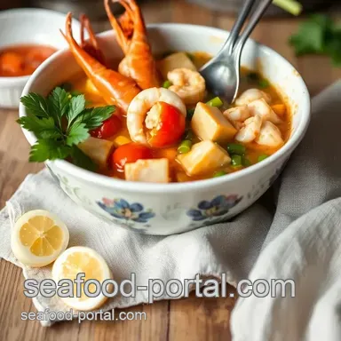 My Family's Favorite Cook Seafood Sinigang with Fresh Veggies: A Tangy Delight Recipe Card