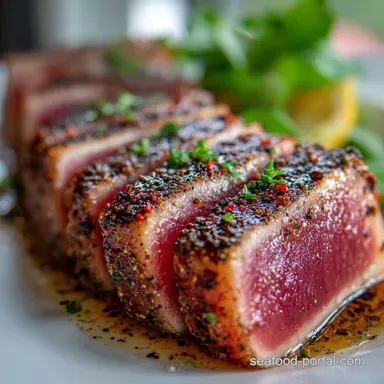 How to Cook Tuna Steak Pan-Seared in 14 Minutes