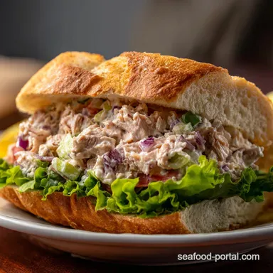 Jimmy Johns Tuna Salad Recipe Easy Flavorful Sandwich Recipe Card