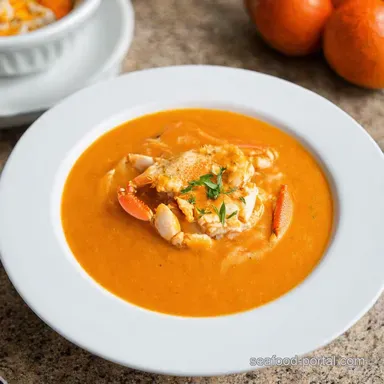 My GoTo The BEST Crab Bisque Recipe RestaurantStyle Recipe Card