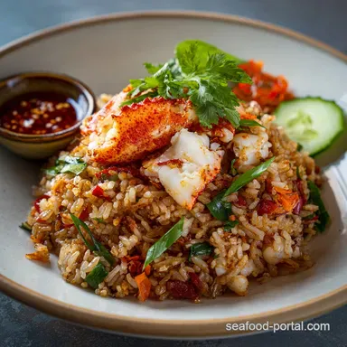 Crab Fried Rice Recipe: Thai Style with Jumbo Lump Recipe Card