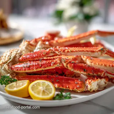 Crab Legs: Steamed in 15 Minutes Recipe Card