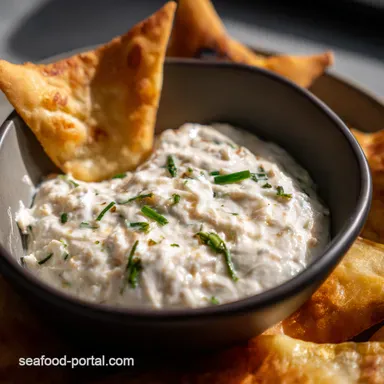 Crab Rangoon Dip Taste Takeout at Home Easy Recipe Recipe Card