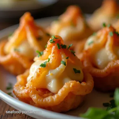 Crispy Crab Rangoons Golden My Foolproof Recipe Recipe Card