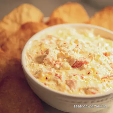 Crab Shack Dip Easy Warm Crab Dip Recipe for a Crowd Recipe Card