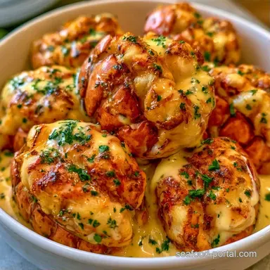 Crab Stuffed Lobster Tails in 35 Minutes Recipe Card