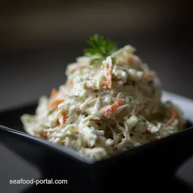 Crabby Chic My Easiest Crab Salad Recipe Recipe Card
