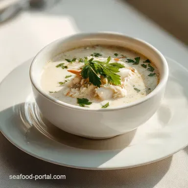 Cream of Crab Soup for 5 Servings
