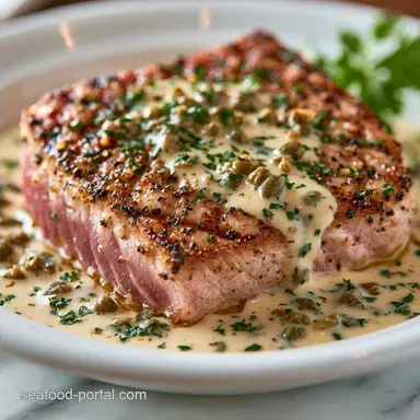 Creamy Caper Sauce in 15 Minutes