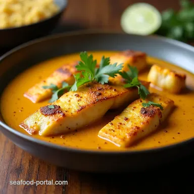 Creamy Coconut Fish Curry A Taste of Goa at Home Recipe Card